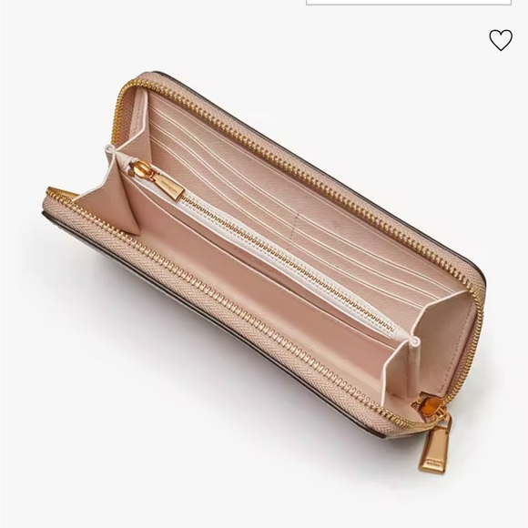 Kate Spade Morgan color blocked zip around wallet - Picture 2 of 5